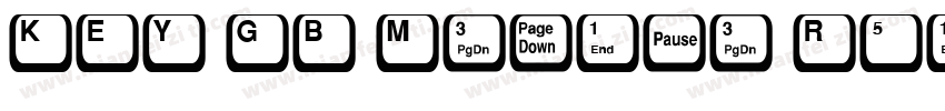 KEY GB Mingti Regular字体转换